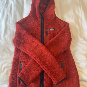 Patagonia Deep Red Fleece Jacket